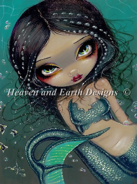 Pearl Swirl Mermaid - Click Image to Close